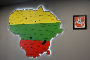Литва ПК карта